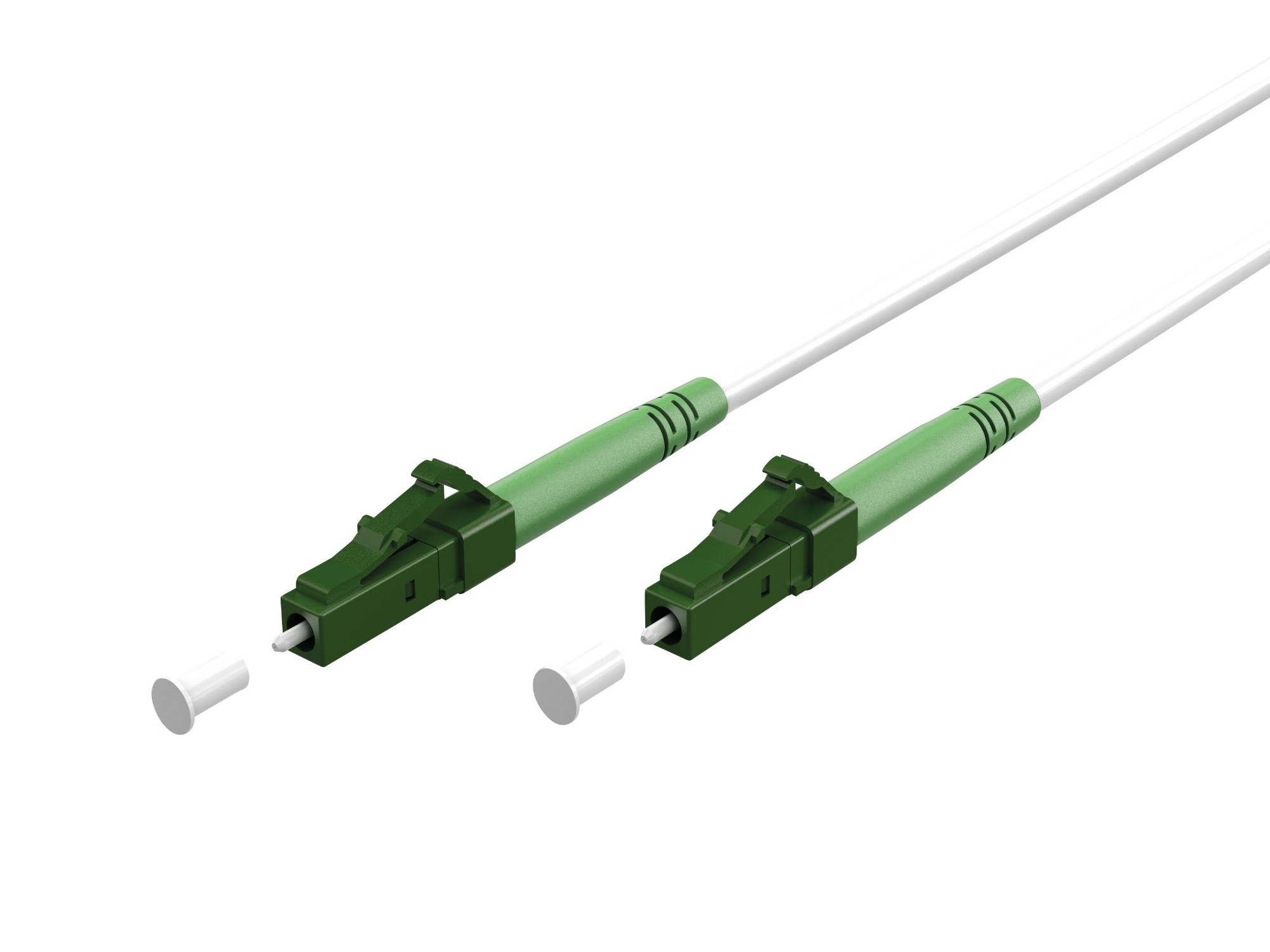 EU Product - Patchkabel LC/APC->LC/APC  5.00m SM   Simplex OS2 gelb thumbnail