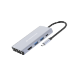 Conceptronic DONN20G Bedraad USB 3.2 Gen 1 (3.1 Gen 1) Type-C Grijs