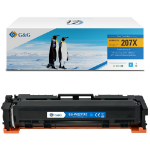 G&G Image 19462 Toner cartridge cyan with chip, 2.45K pages (replaces HP 207X/W2211X) for HP M 283