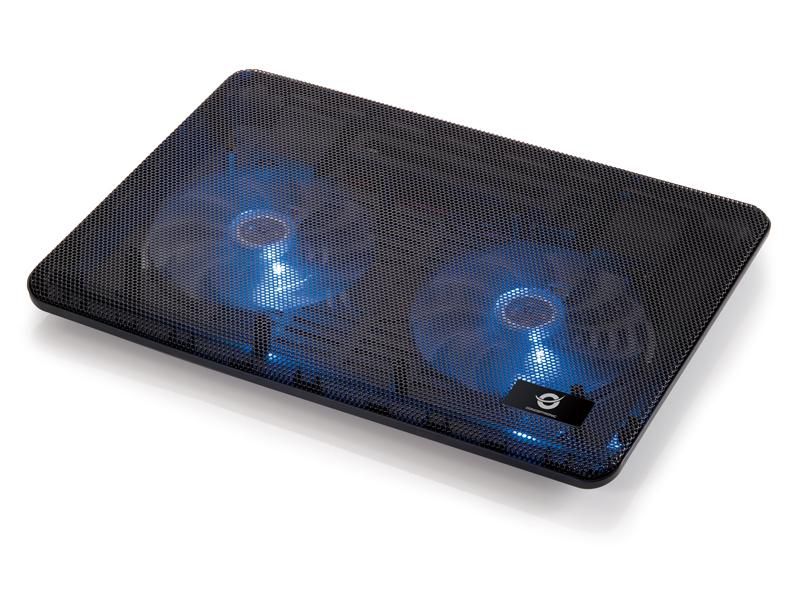 Conceptronic THANA Notebook Cooling Pad. Fits up to 15.6". 2-Fan