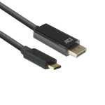 ACT AC7325 video cable adapter 2 m USB Type-C DisplayPort Black