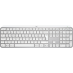 Logitech 920-011585 keyboard Universal RF Wireless + Bluetooth QWERTY UK English Aluminium, White