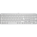 Logitech 920-011585 keyboard Universal RF Wireless + Bluetooth QWERTY UK English Aluminium, White