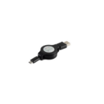 shiverpeaks 14-18004 USB cable 1 m USB 2.0 USB A 3 x Micro-USB B Black