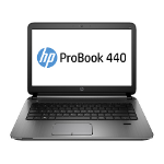HP ProBook 440 G2 Base Model Intel® Core™ i5 i5-5200U Laptop 14" HD+ 8 GB DDR3L-SDRAM 500 GB HDD Windows 8.1 Black, Silver