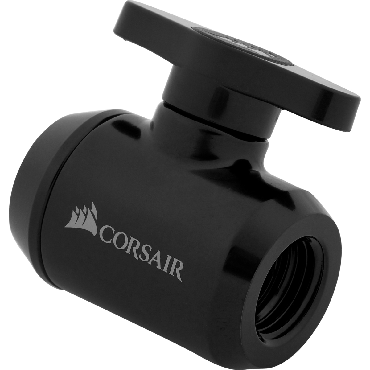 CX-9055019-WW CORSAIR Hydro X Series XF Fill / Drain Valve - Black (CX-9055019-WW)