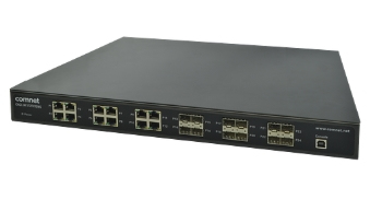 ComNet CNGE24FXTX12MS/12 network switch Managed L2+ Gigabit Ethernet (