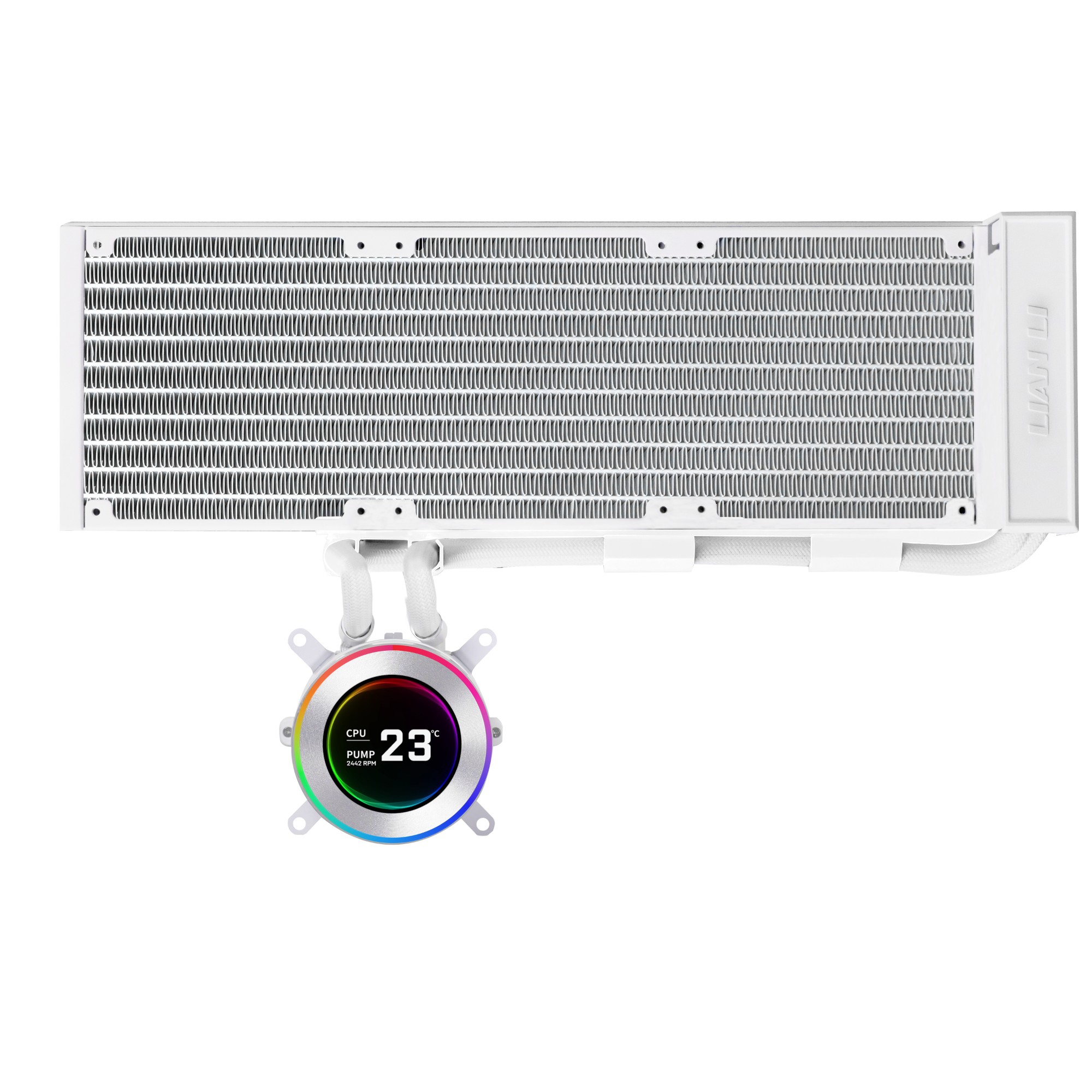 Lian Li White Ga Ii Hydroshift Ii Lcd-C 360N Processor All-In-One Liquid Coo