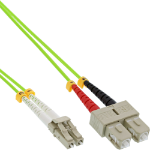 InLine Fiber Optical Duplex Cable LC/SC 50/125µm OM5 0.5m