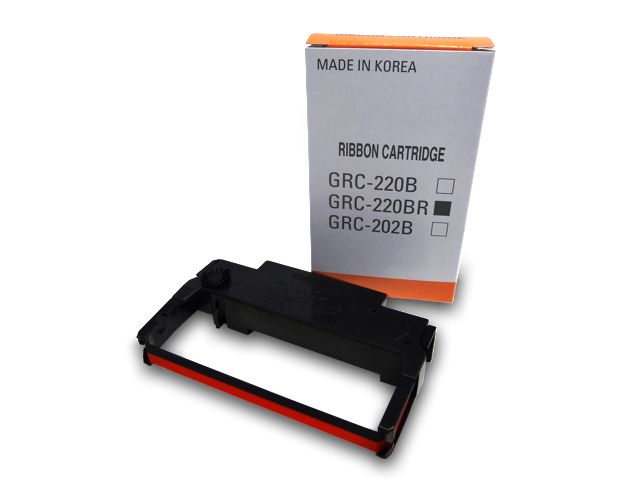 Image of Bixolon ribbon, black/red