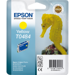 Epson C13T04844010/T0484 Ink cartridge yellow, 400 pages/5% 13ml for Epson Stylus Photo R 300