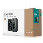 Deepcool PN850D 850W 80+ Gold Certified Non-Modular ATX Power Supply (Direct Cable), 120mm Fan, Japanese Capacitors, DC to DC, ATX12V V3.1, 100,000 M