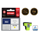 Activejet AH-363YR ink for HP printer, HP 363 C8773EE replacement; Premium; 10 ml; yellow