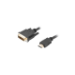 Lanberg CA-HDDV-10CC-0018-BK video kabel adapter 1,8 m HDMI Type A (Standaard) DVI-D Zwart