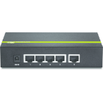 Trendnet TPE-TG50g Unmanaged Gigabit Ethernet (10/100/1000) Power over Ethernet (PoE) Zwart