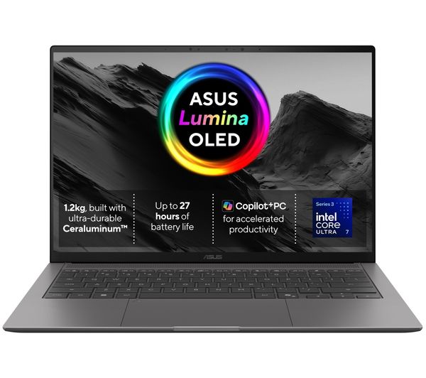 Asus Size 7 Antrim Gray Zenbook S14 Ux5406aa-Su404w Intel Core Ultra 16 Gb Ram 1 Tb Ssd 14" Windows 11 Home Copilot+ Pc Laptop - Image 5