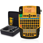 DYMO RHINO 4200 Industrial Label Maker Kit Case | QWERTZ Keyboard & Time-Saving Hot Keys | Durable Label Printer for Job Sites and Heavy-Duty Labelling Jobs