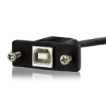 StarTech.com 91 cm lange, Paneel gemonteerde USB-kabel B naar B F/M