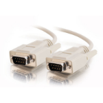 C2G 10ft DB9 M/M Cable - Beige serial cable 119.7" (3.04 m)