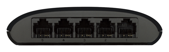 Image of D-Link DES-1005D 5 Port Fast Ethernet Unmanaged Desktop Switch