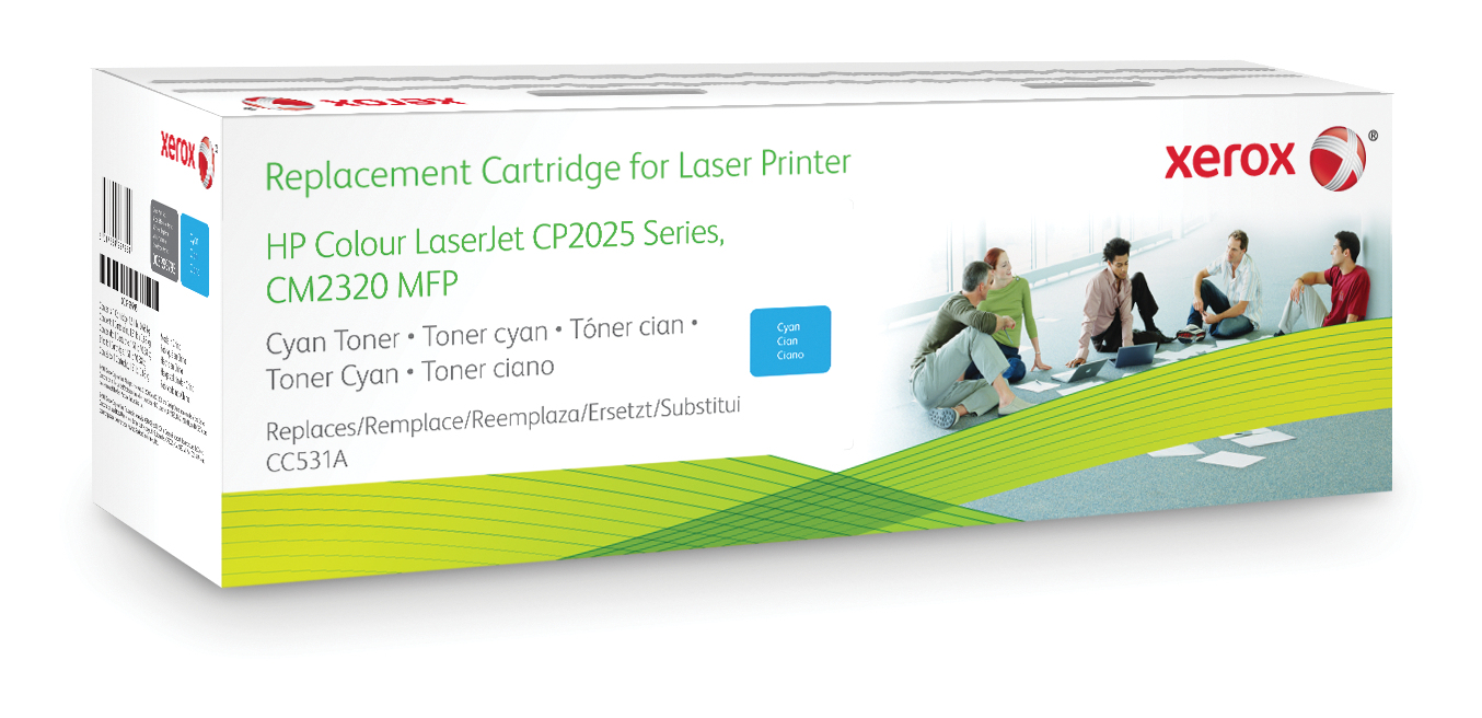 Image of Xerox 003R99795 Toner cartridge cyan, 2.8K pages/5% (replaces HP...