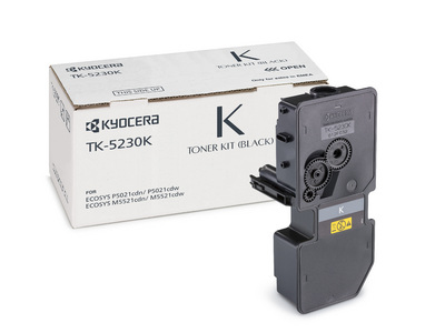 Kyocera 1T02R90NL0|TK-5230 K Toner-kit black, 2.6K pages ISO/IEC 19752 for Kyocera P 5021