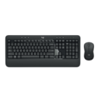 Logitech MK540 keyboard RF Wireless QWERTY US International Black, White