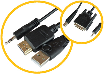Raritan RSS-CBL-HDMI KVM cable Black 1.8 m