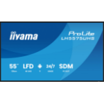 iiyama LH5575UHS-B2AG beeldkrant Digitale signage flatscreen 138,7 cm (54.6") LCD Wifi 500 cd/m² 4K Ultra HD Zwart Type processor Android 11 24/7
