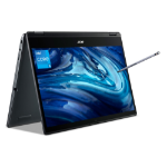 Acer TravelMate NX.VP5EK.00K notebook i5-1135G7 Hybrid (2-in-1) 35.6 cm (14") Touchscreen Full HD Intel® Core™ i5 8 GB DDR4-SDRAM 256 GB SSD Wi-Fi 6 (802.11ax) Windows 10 Pro Education Black