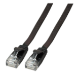 EFB Elektronik K8107SW.0,25 networking cable Black 0.25 m Cat6a U/UTP (UTP)