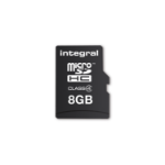 Integral 8GB MICRO SDHC MLC FLASH CL4 UHS 1