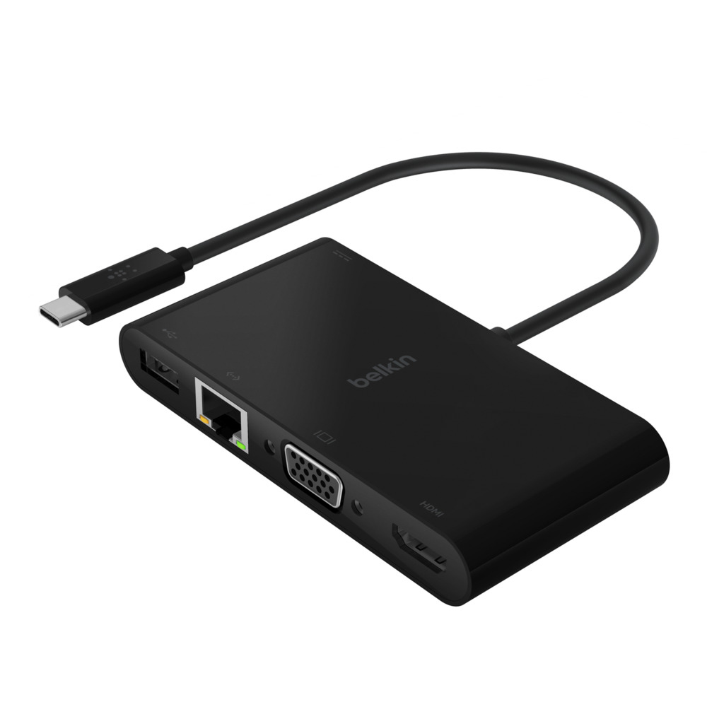 Image of Belkin AVC004BTBK notebook dock/port replicator USB 3.2 Gen 1 (3.1...