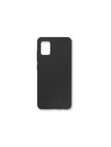 eSTUFF Samsung A51 Silicone case mobile phone case Cover Black