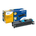 Pelikan 626943/1118C Toner cyan with chip, 1x4K pages/5% 160 grams Pack=1 (replaces HP 122A/Q3961A) for HP Color LaserJet 2550
