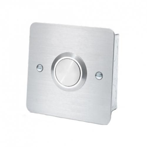 Flush mount stainless steel  exit button (35mm button) -  No Legend thumbnail