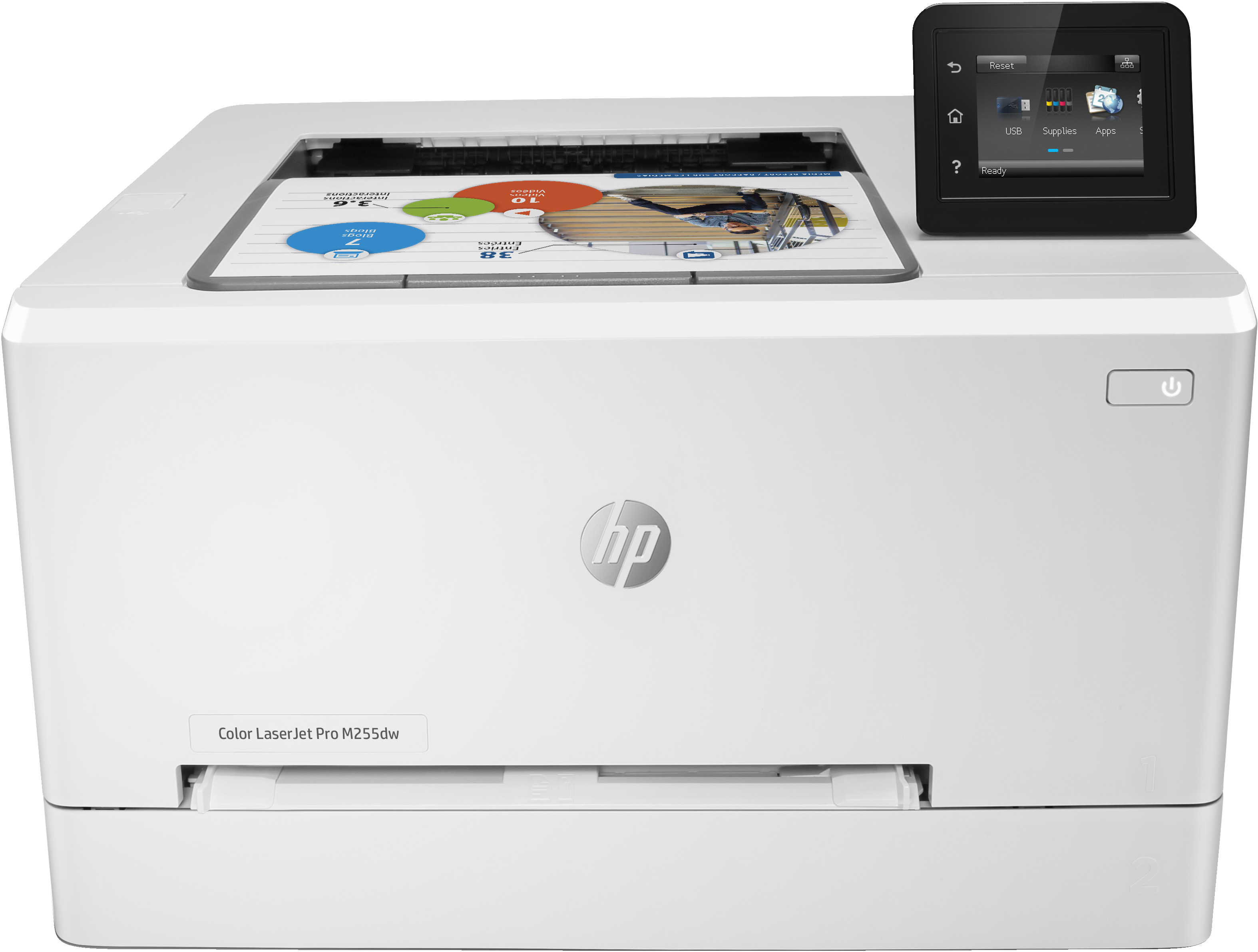 Image of HP Color LaserJet Pro M255dw, Print, Two-sided printing; Energy...