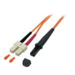 EFB Elektronik O0721.5 fibre optic cable 5 m MT-RJ SC OM1 Orange