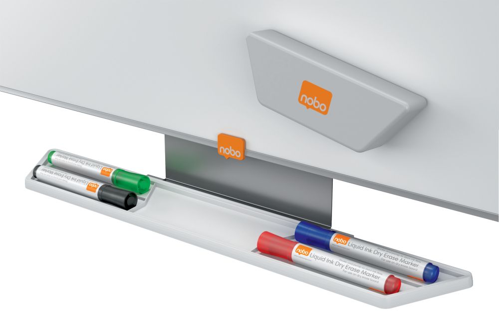 Image of Nobo GLASS WHITEBD MARKER AST PK4