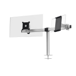 Durable 508823 monitor mount / stand 86.4 cm (34") Clamp Silver