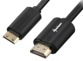 Image of Sharkoon 3m, HDMI/Mini HDMI HDMI cable HDMI Type A (Standard) HDMI...