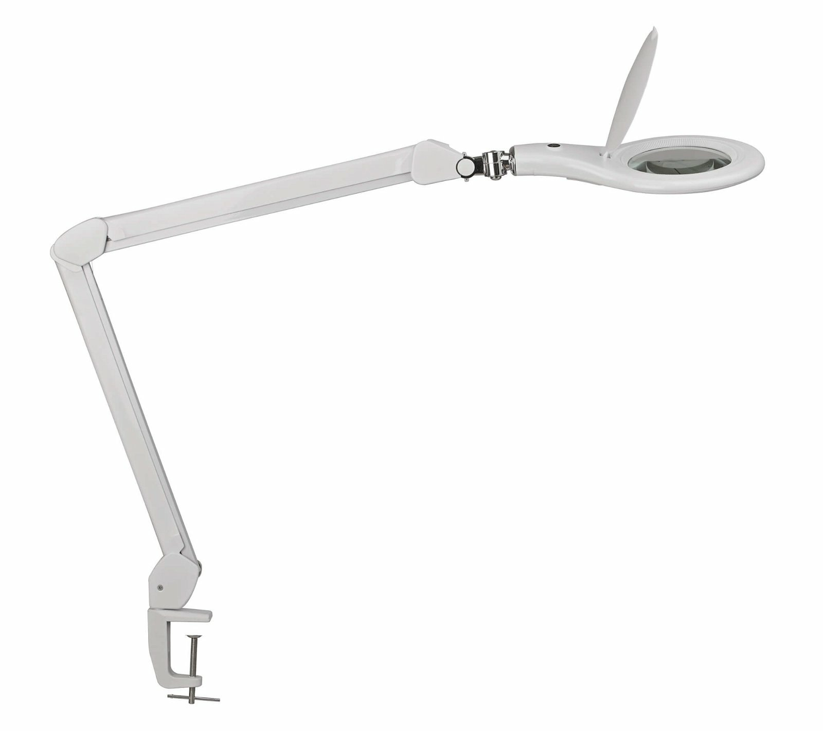 EU Product - LED Lupenleuchte Makro mit Klemmfu� wei� thumbnail