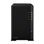 Synology DiskStation DS218play NAS Compact Ethernet LAN Black RTD1296 DS218PLAY/8TB-N300