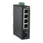 Perle IDS-104FE-M2ST2 Unmanaged Fast Ethernet (10/100) Black