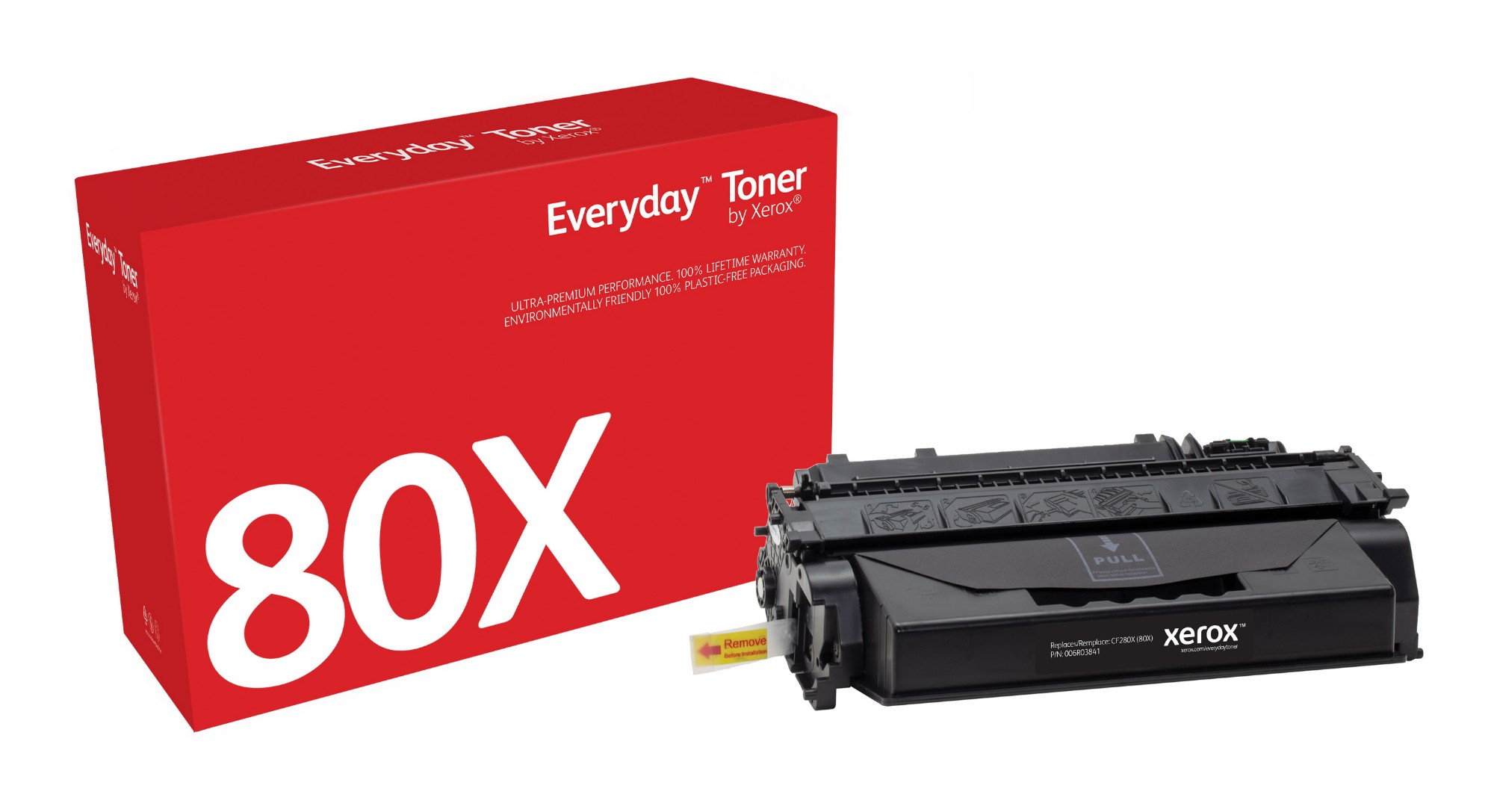 Image of Xerox 006R03841 Toner cartridge black. 6.9K pages (replaces HP 80X/CF2