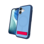 ZAGG Sedona Snap Kickstand mobiele telefoon behuizingen 16 cm (6.3") Hoes Blauw