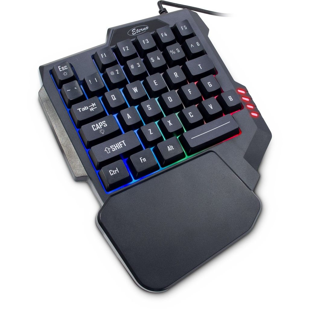 Image of Inter-Tech KB-3035 keyboard USB QWERTY Black