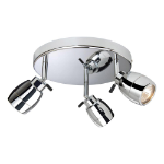 Smithie 3 PLATE CEILING LIGHT INC X3 GU10 V