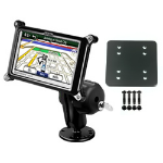 RAM Mounts Locking Drill-Down Mount for Garmin nuvi 200 Wide Series + More