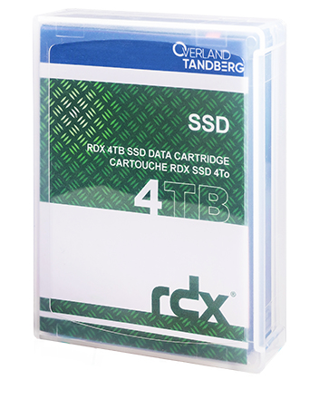8886-RDX OVERLAND DATA Cartridge Tandberg RDX 4TB SSD